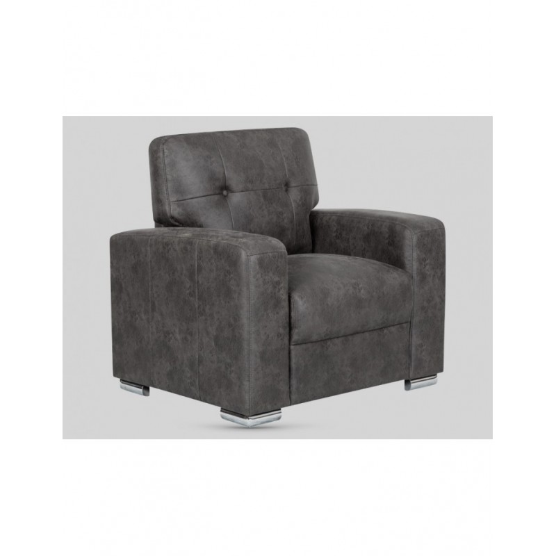 AM Hampton Armchair Dark Grey